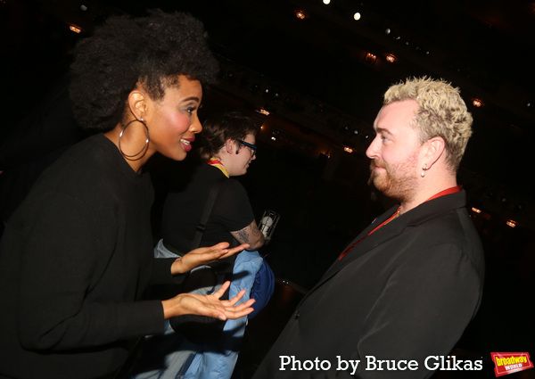 Adrianna Hicks and Sam Smith  Photo