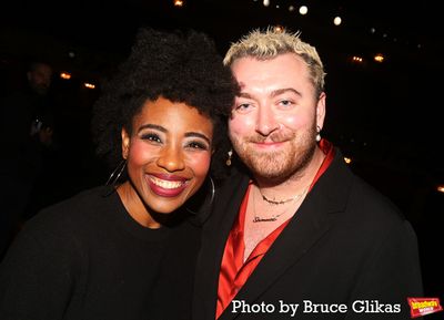 Adrianna Hicks and Sam Smith  Photo