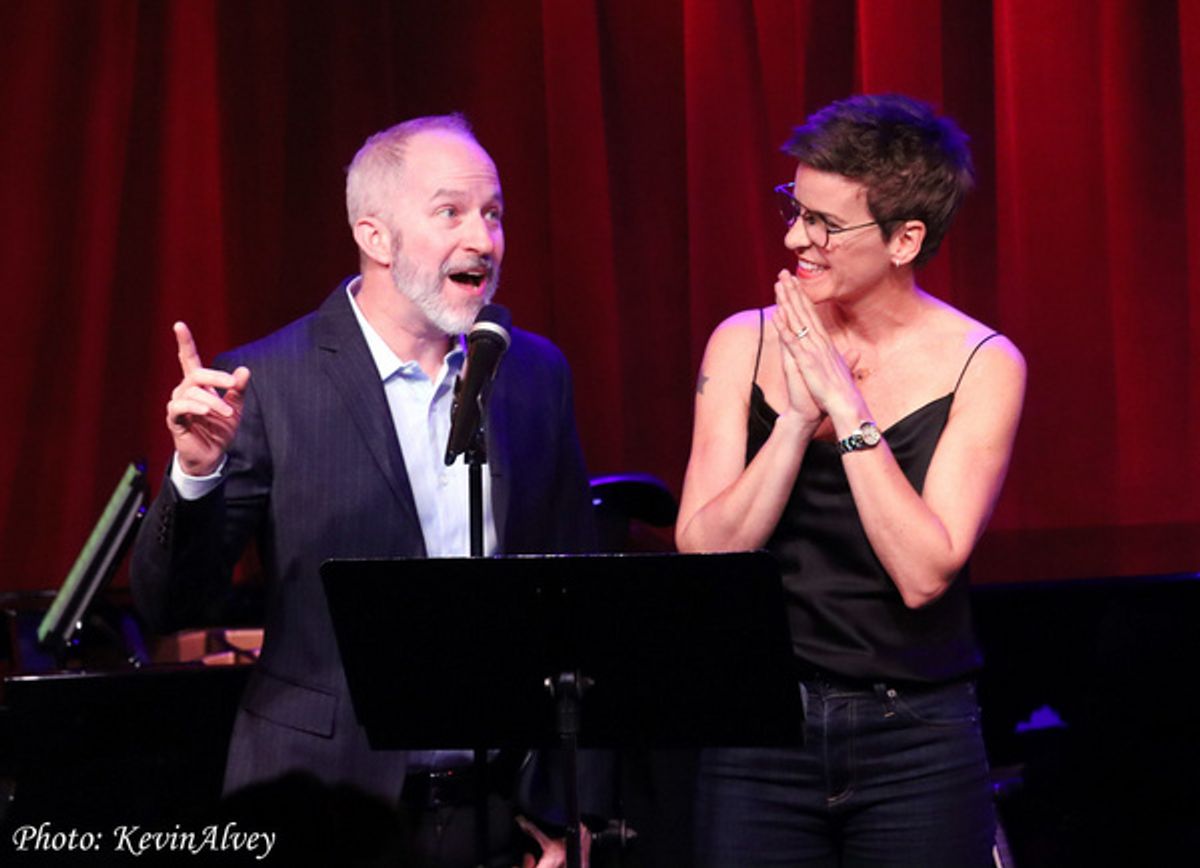 Curtis Moore, Jenn Colella at 