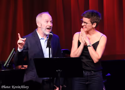 Curtis Moore, Jenn Colella Photo