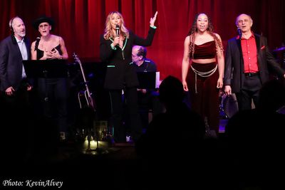 Curtis Moore, Jenn Colella, Amanda Green, Tamika Lawrence, Stephen DeRosa Photo