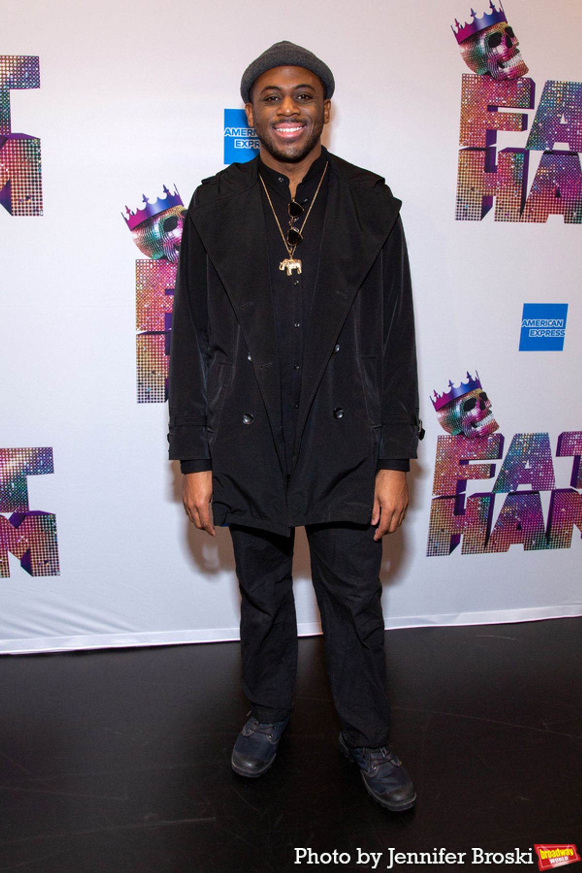 Marquis D. Gibson at Photos: The Company of FAT HAM Meets the Press!