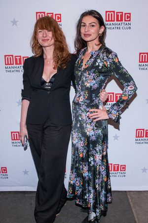 Martyna Majok and guest @ BroadwayWorld Martyna Majok and guest Photo