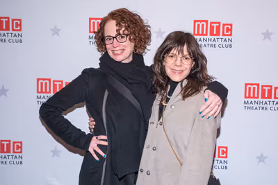 Rebecca Taichman and guest  Photo