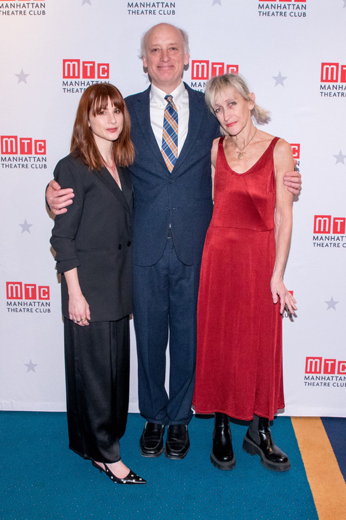 Aya Cash, Frank Wood, Constance Schulman at 