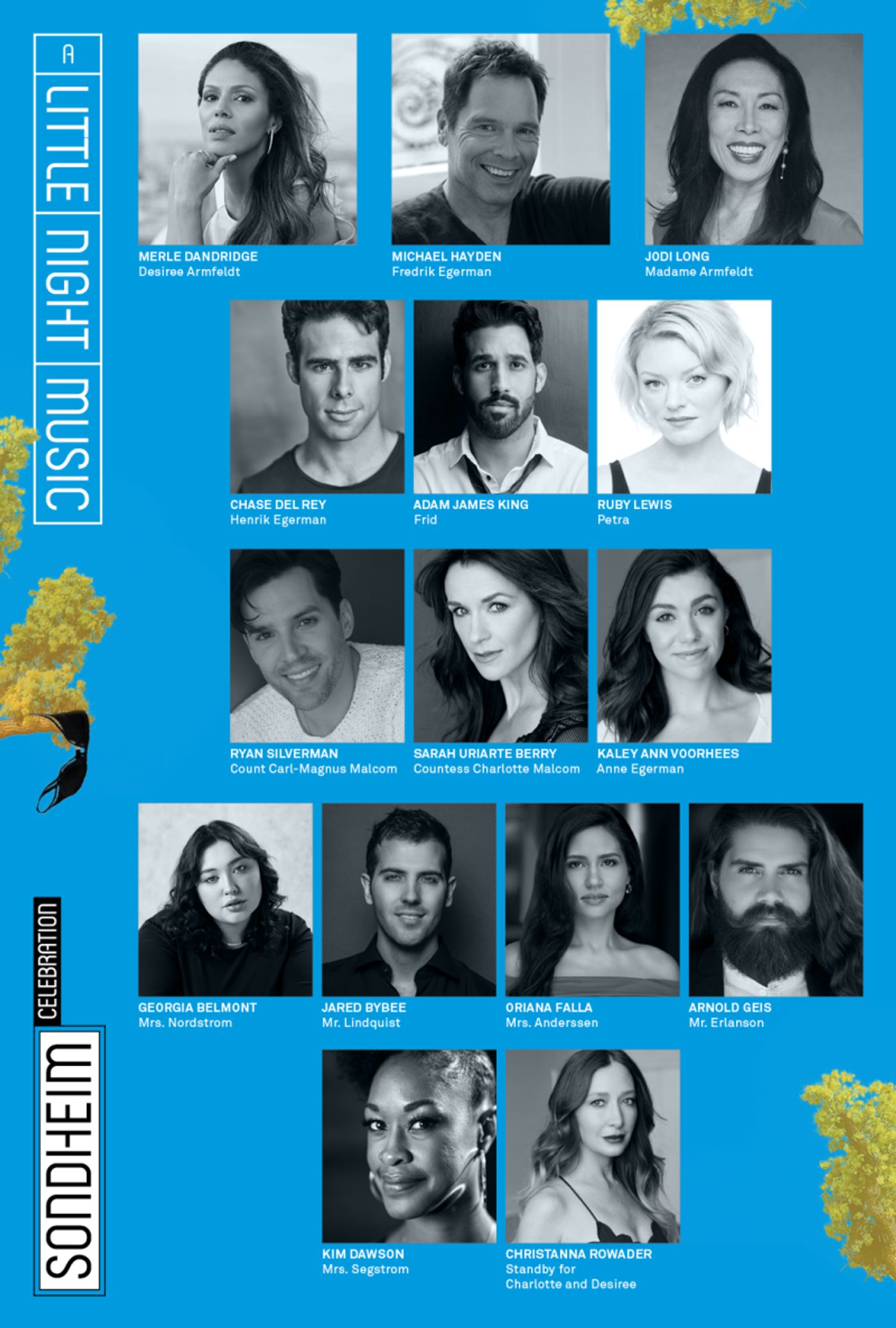 Merle Dandridge, Michael Hayden, Jodi Long & More to Star in A LITTLE NIGHT MUSIC at Pasadena Playhouse  Image