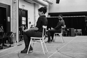 Jesmille Darbouze and Okieriete Onaodowan @ BroadwayWorld Jesmille Darbouze and Okieriete Onaodowan Photo