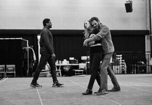 Okieriete Onaodowan, Jessica Chastain, Arian Moayed @ BroadwayWorld Okieriete Onaodowan, Jessica Chastain, Arian Moayed Photo