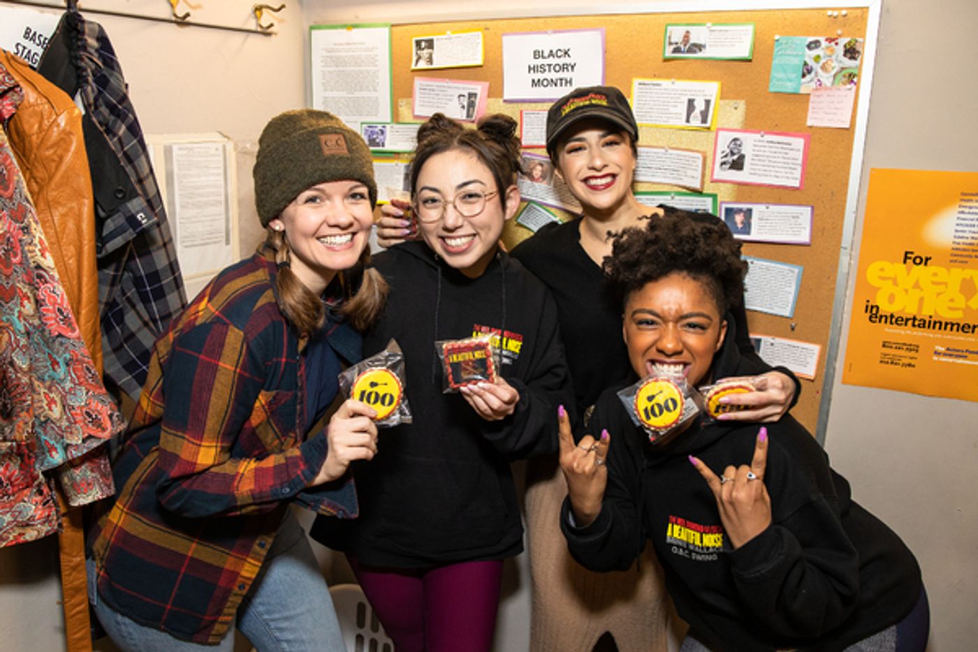 Photo Exclusive: A BEAUTIFUL NOISE Celebrates 100th Performance!  Image