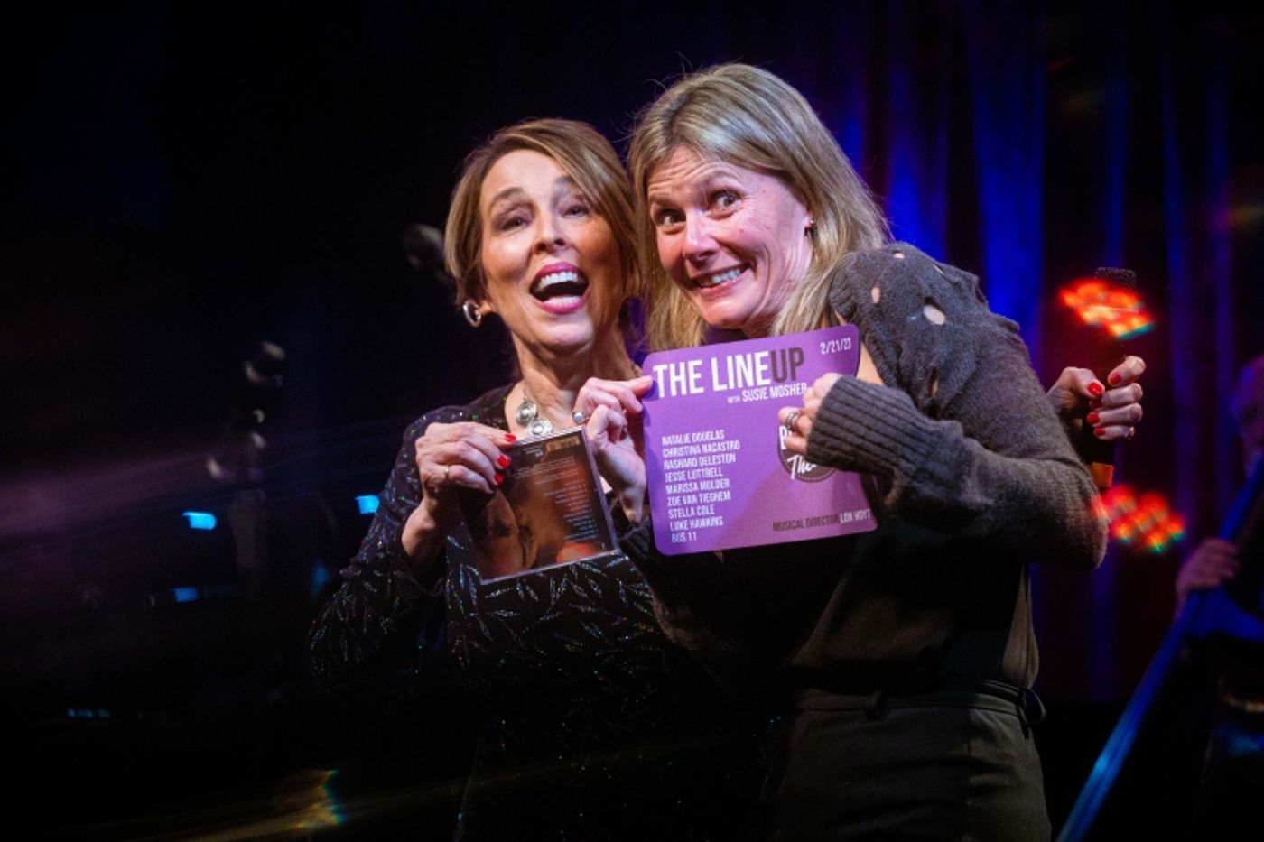 Photos: February 21st THE LINEUP WITH SUSIE MOSHER at Birdland Theater by Photographer Matt Baker  Image