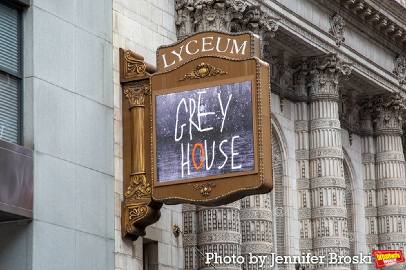 Up on the Marquee: GREY HOUSE Up on the Marquee: GREY HOUSE Image