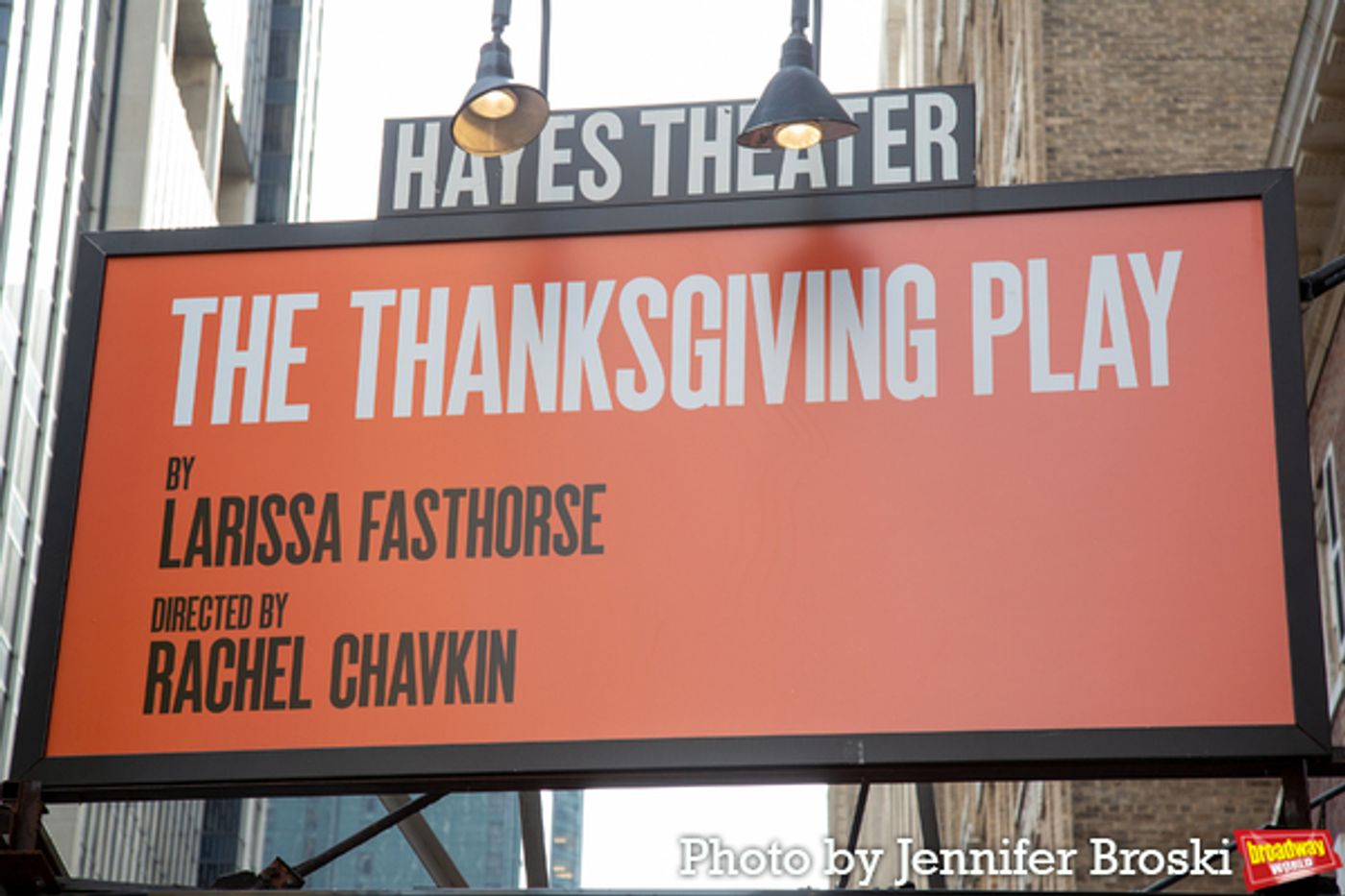 Up on the Marquee: THE THANKSGIVING PLAY  Image
