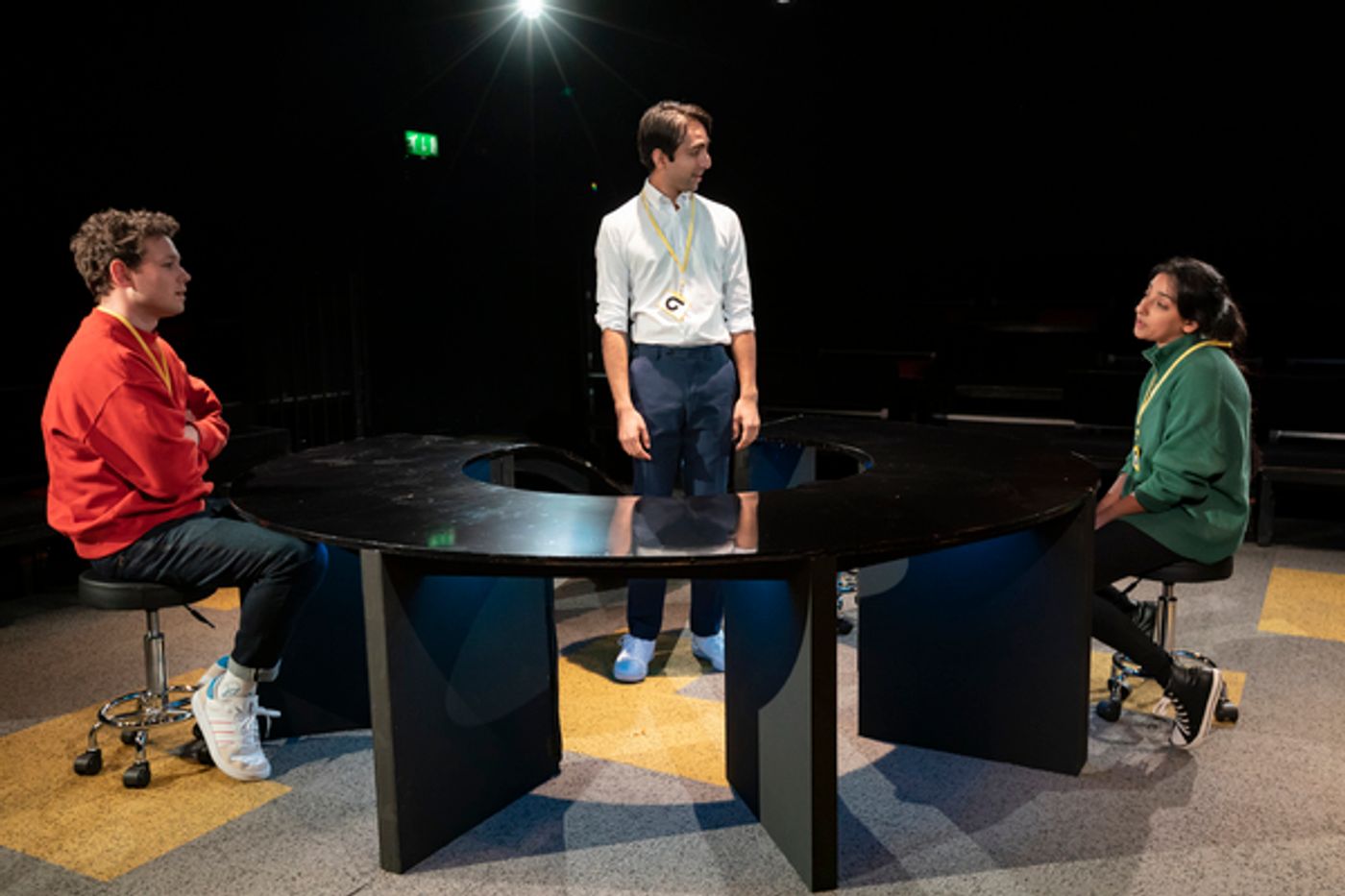 Photos: First Look at Sean Delaney, Shubham Saraf & Kiran Sonia Sawar in BRILLIANT JERKS at Southwark Playhouse  Image