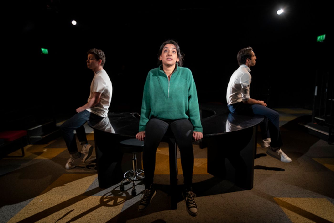 Photos: First Look at Sean Delaney, Shubham Saraf & Kiran Sonia Sawar in BRILLIANT JERKS at Southwark Playhouse  Image