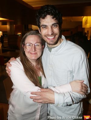 Playwright Sarah Ruhl and Ben Edelman @ BroadwayWorld Playwright Sarah Ruhl and Ben Edelman Photo