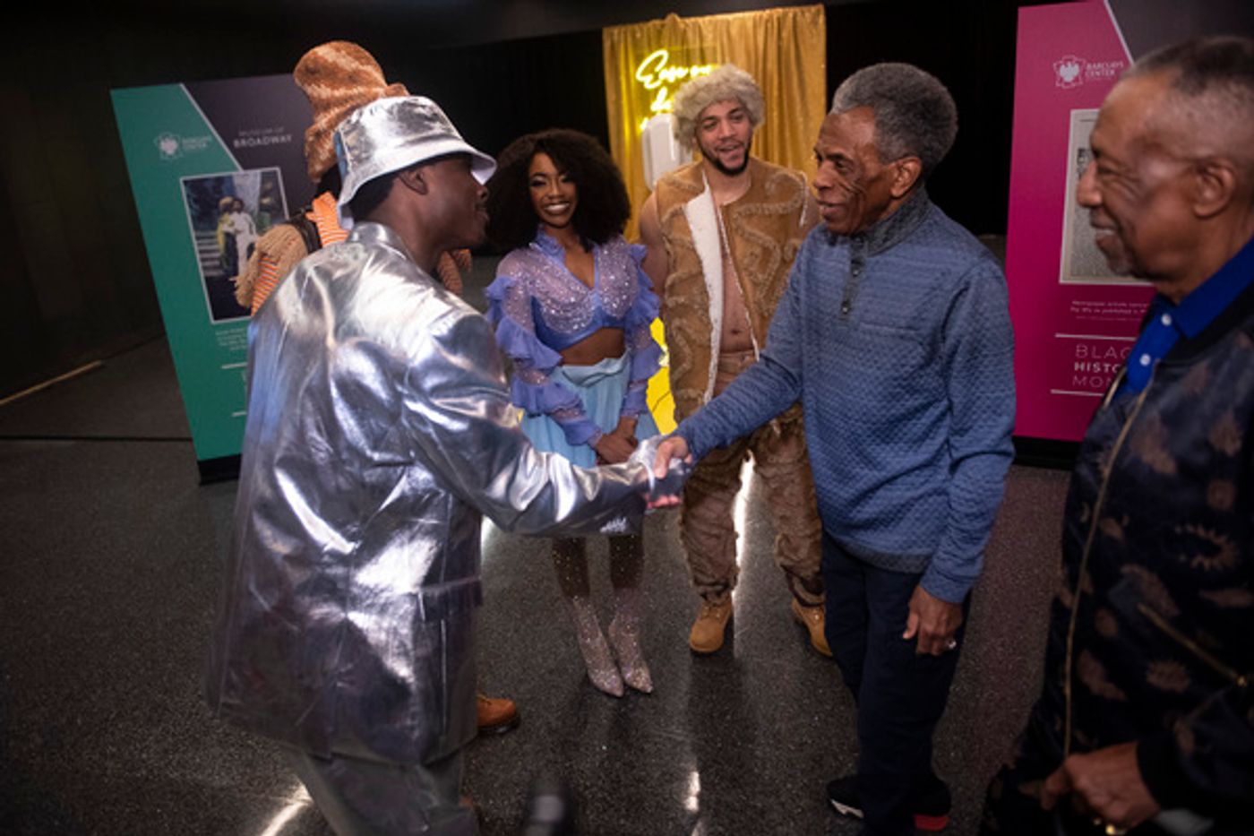 Photos: André De Shields Reprises his Role of The Wiz at Ode to Black Broadway with the Brooklyn Nets Photos: André De Shields Reprises his Role of The Wiz at Ode to Black Broadway with the Brooklyn Nets Image