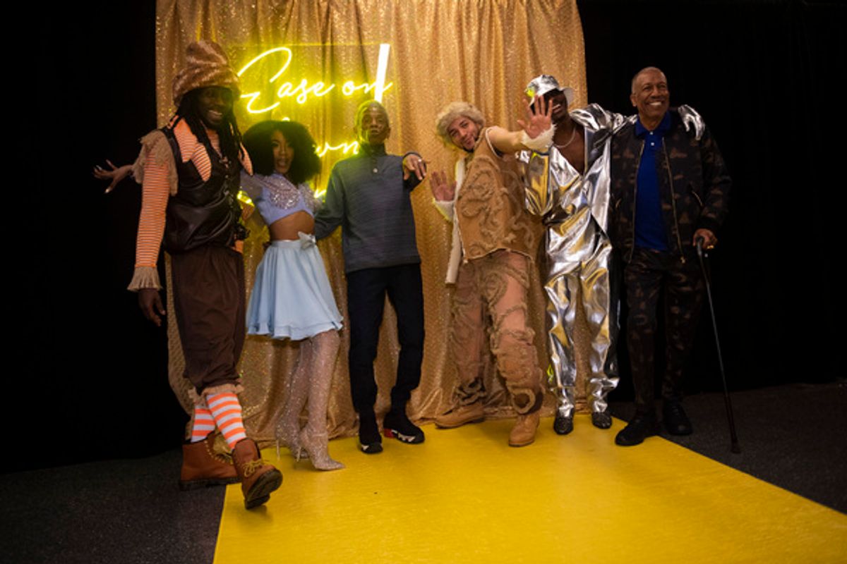 André De Shields at Photos: André De Shields Reprises his Role of The Wiz at Ode to Black Broadway with the Brooklyn Nets