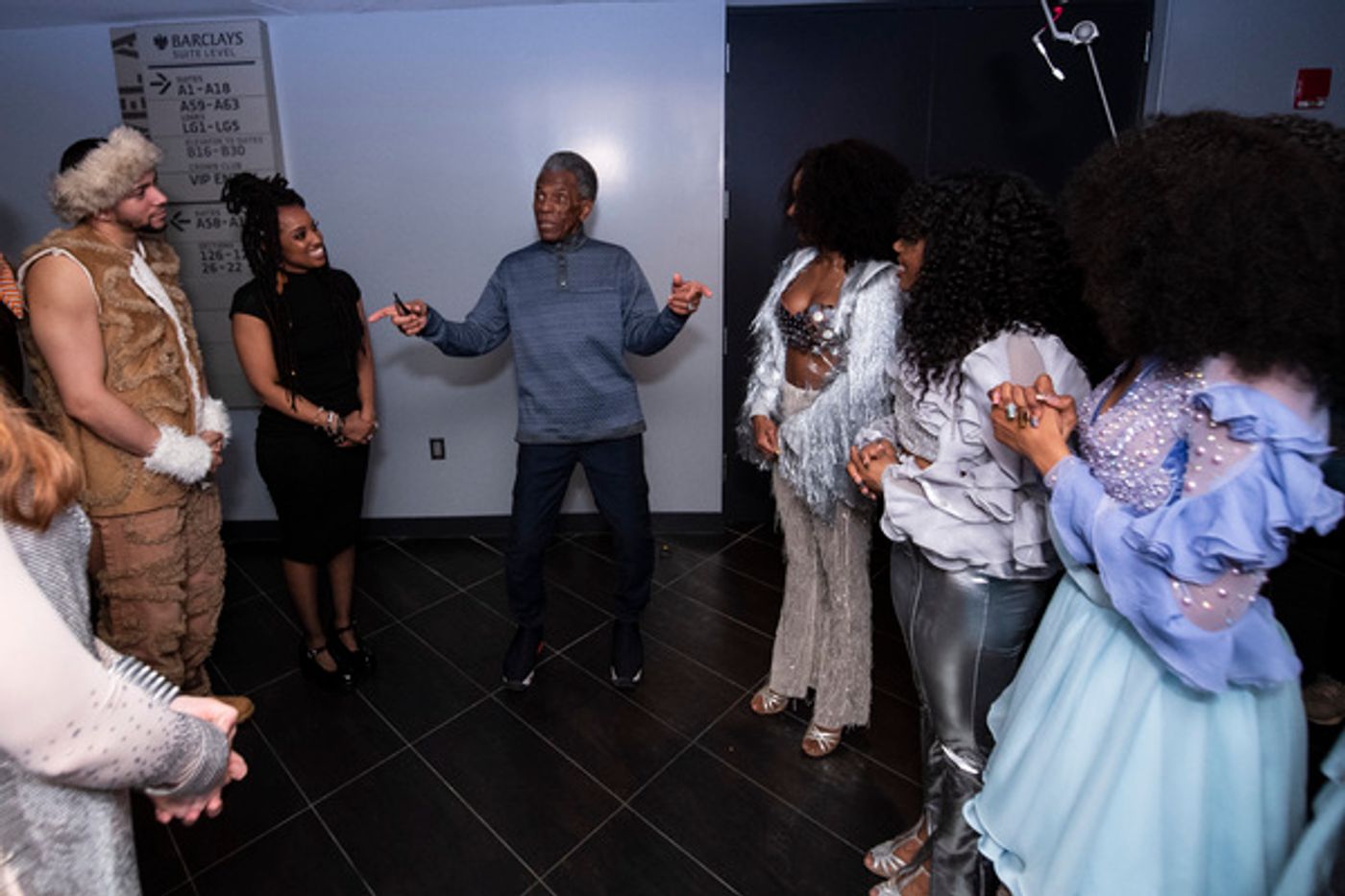 Photos: André De Shields Reprises his Role of The Wiz at Ode to Black Broadway with the Brooklyn Nets Photos: André De Shields Reprises his Role of The Wiz at Ode to Black Broadway with the Brooklyn Nets Image