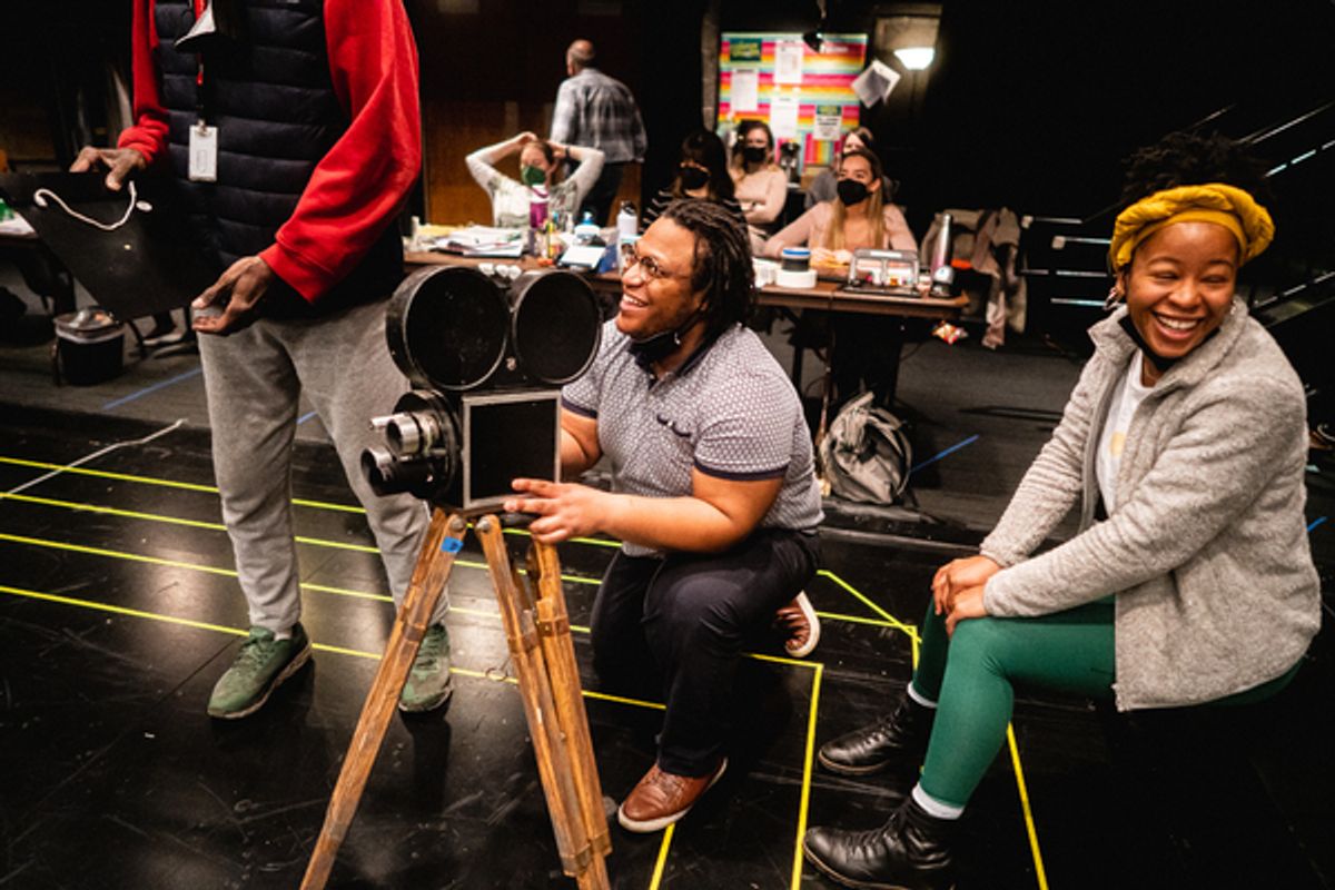 Michael E. Martin and Adia Bell at 