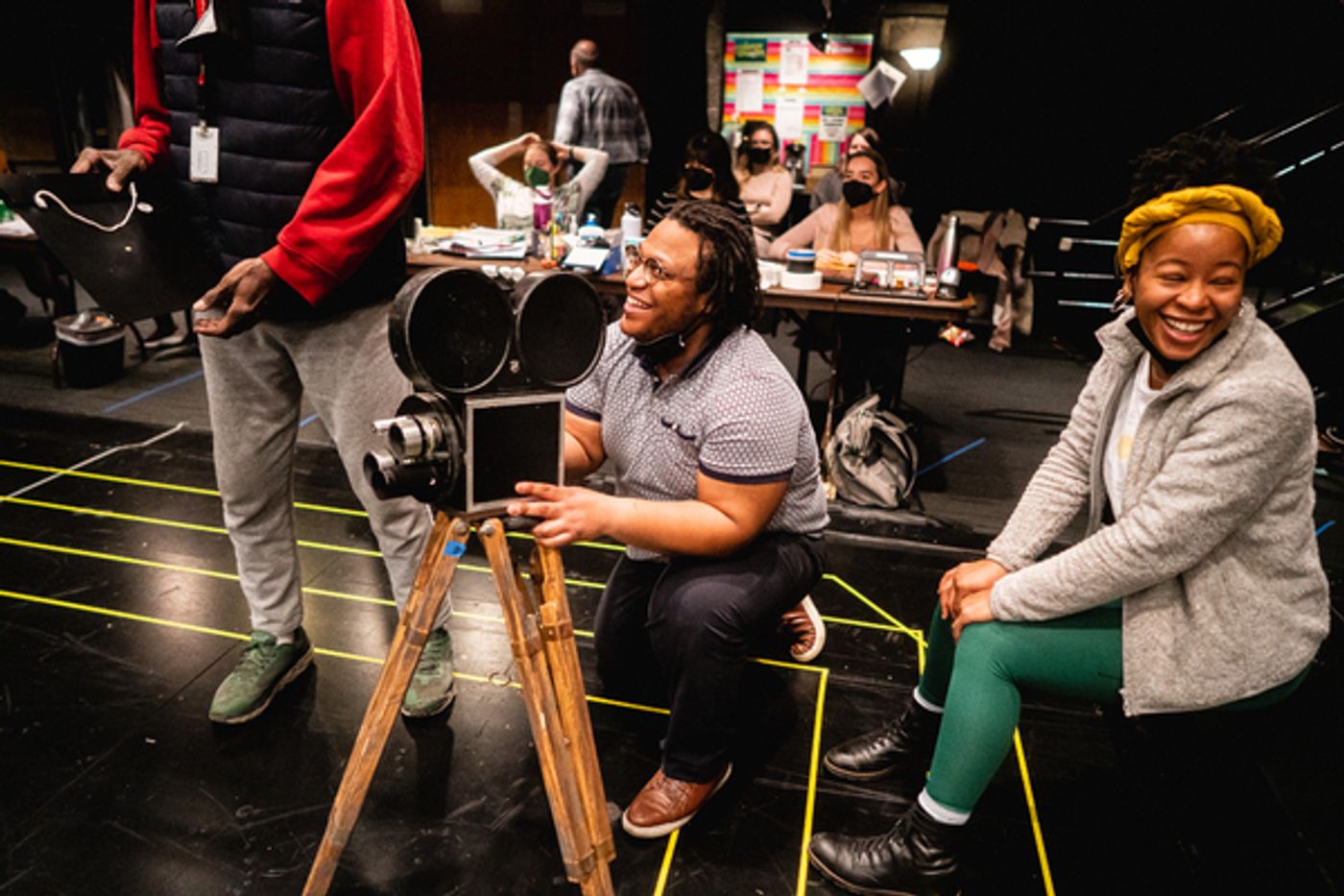 Photos/Video: Go Inside Rehearsal For THE COMEDY OF ERRORS At Chicago Shakespeare Theater  Image