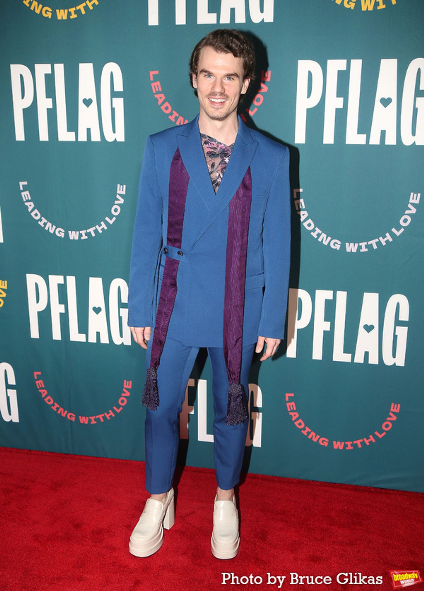 Photos: Dylan Mulvaney, Tom Daley, J. Harrison Ghee, and More Walk the PFLAG 50th Anniversary Gala Red Carpet  Image