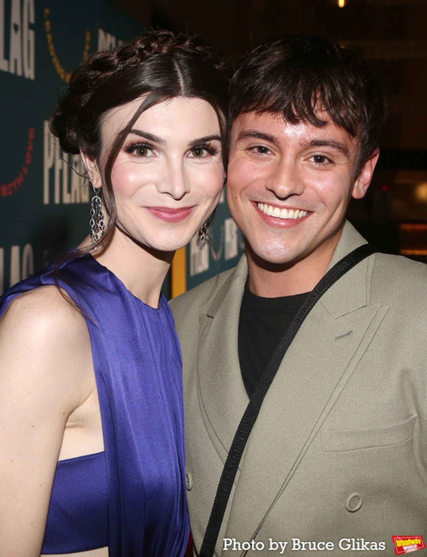 Photos: Dylan Mulvaney, Tom Daley, J. Harrison Ghee, and More Walk the PFLAG 50th Anniversary Gala Red Carpet  Image