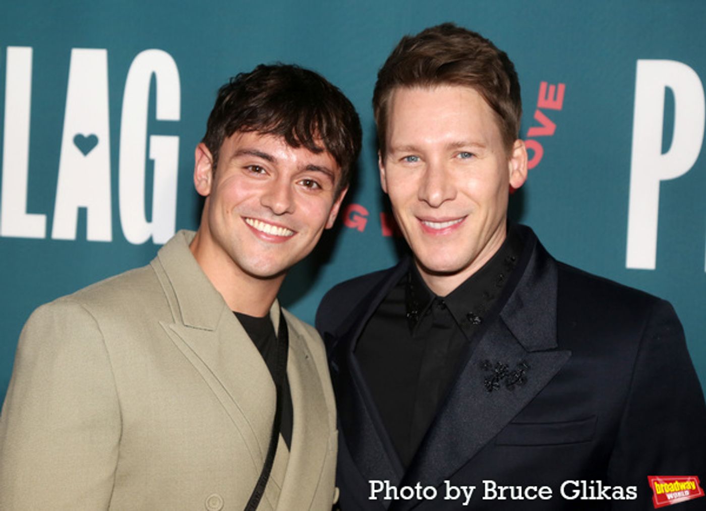 Photos: Dylan Mulvaney, Tom Daley, J. Harrison Ghee, and More Walk the PFLAG 50th Anniversary Gala Red Carpet  Image