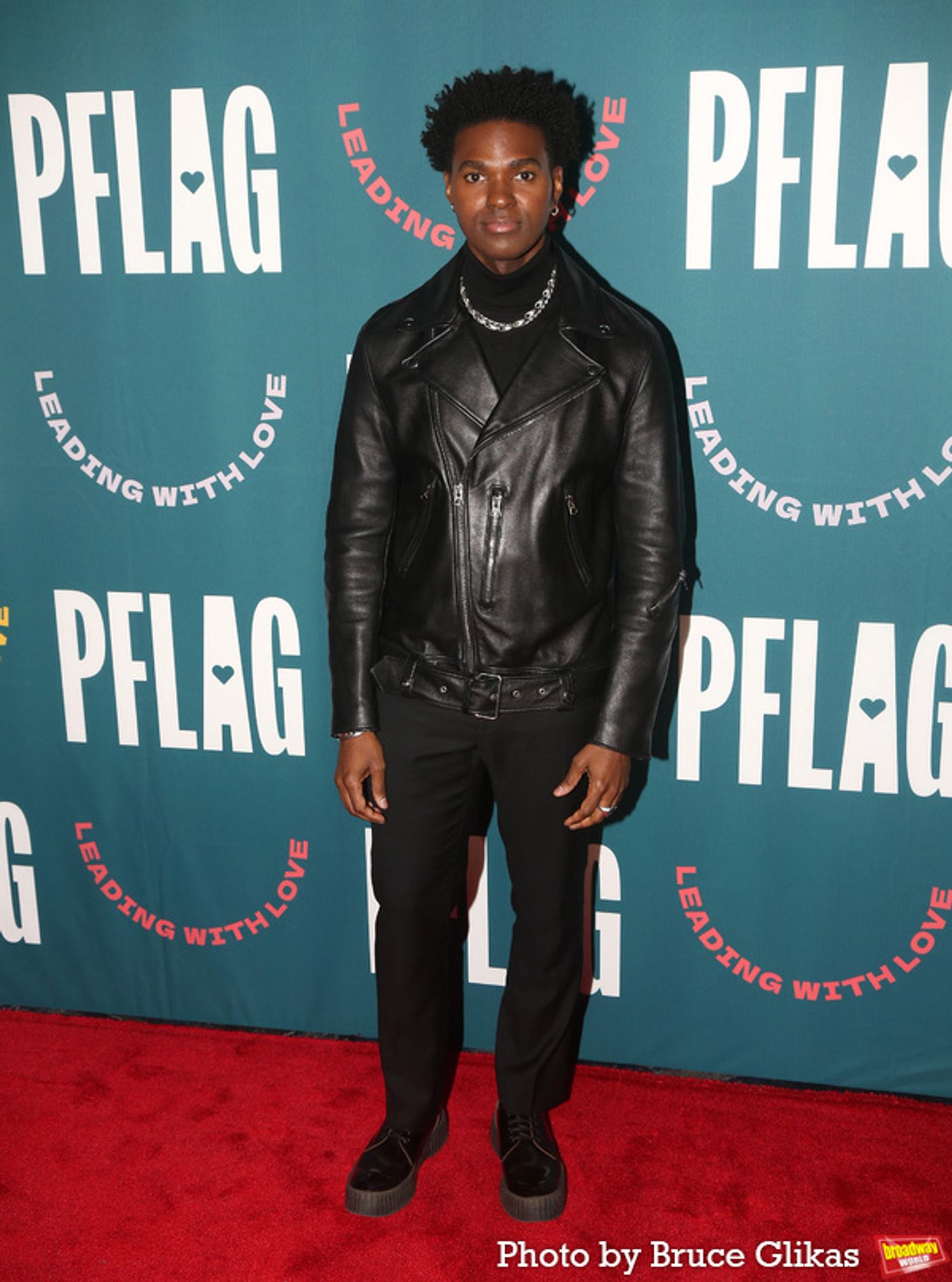 Photos: Dylan Mulvaney, Tom Daley, J. Harrison Ghee, and More Walk the PFLAG 50th Anniversary Gala Red Carpet  Image