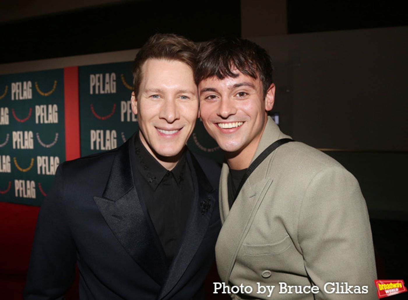 Photos: Dylan Mulvaney, Tom Daley, J. Harrison Ghee, and More Walk the PFLAG 50th Anniversary Gala Red Carpet  Image