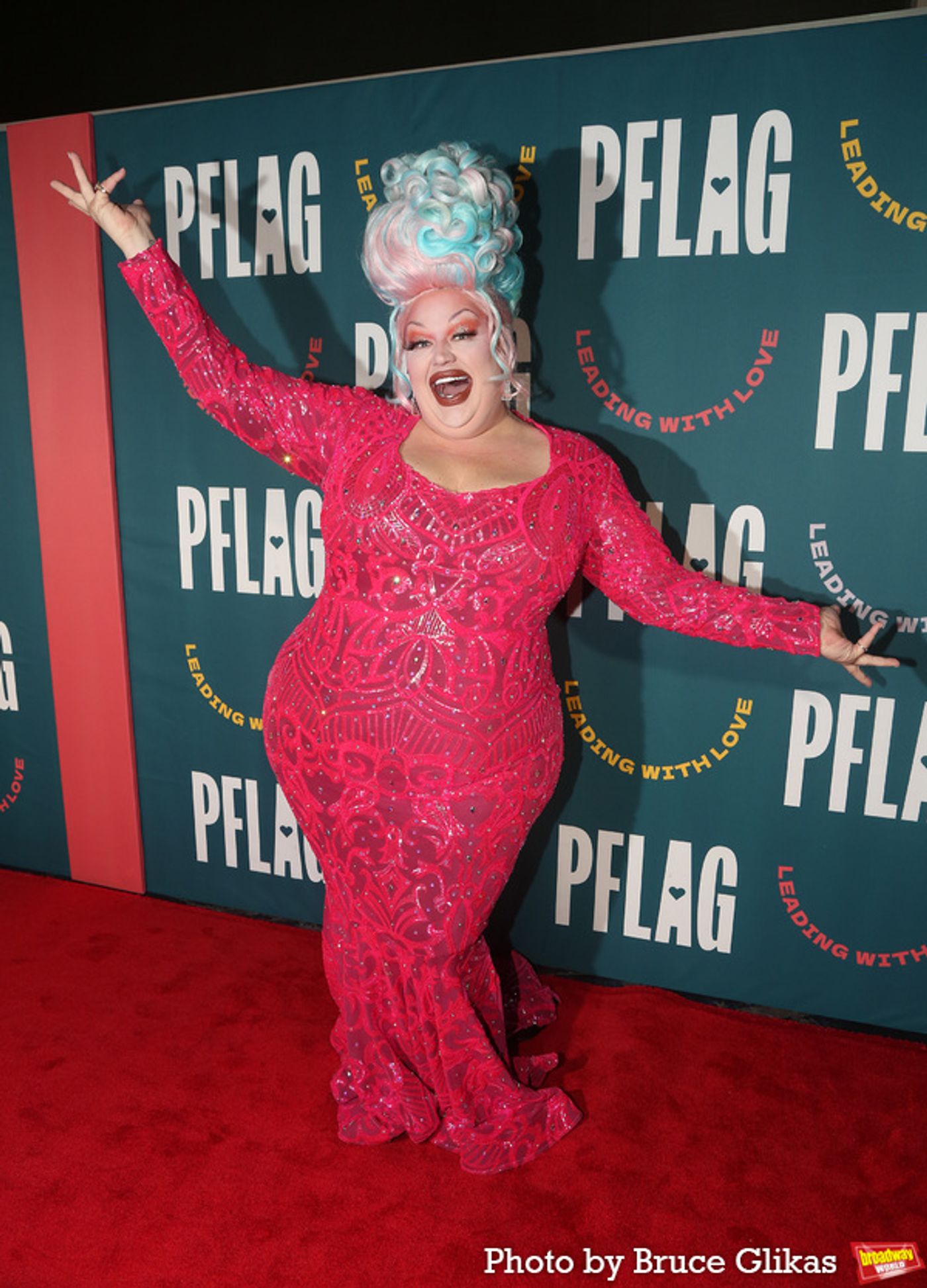 Photos: Dylan Mulvaney, Tom Daley, J. Harrison Ghee, and More Walk the PFLAG 50th Anniversary Gala Red Carpet  Image