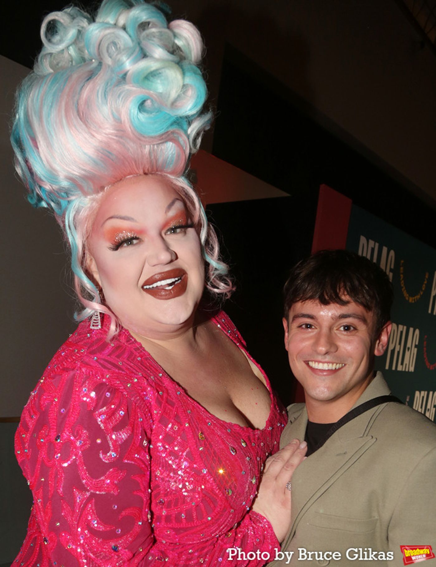 Photos: Dylan Mulvaney, Tom Daley, J. Harrison Ghee, and More Walk the PFLAG 50th Anniversary Gala Red Carpet  Image