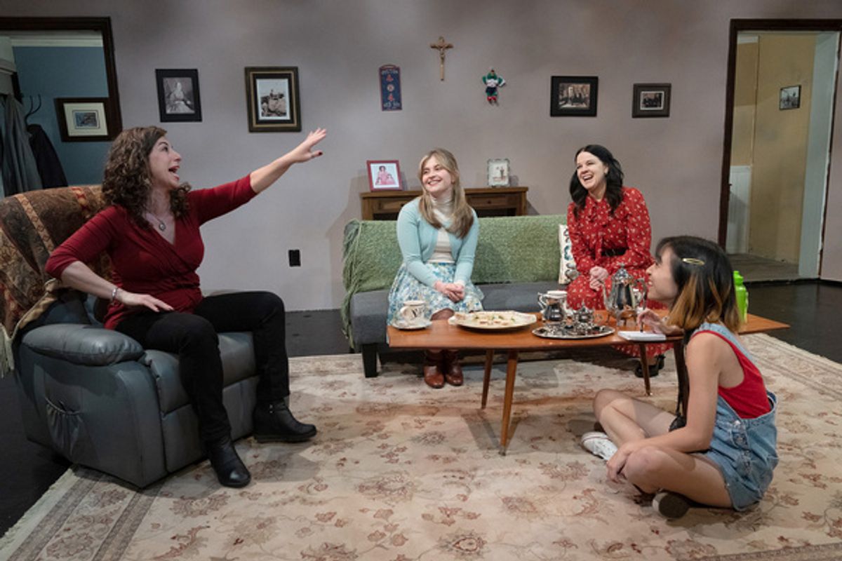 Tisha Terrasini Banker, Alice Kors, Amanda Weier and Kacey Mayeda at 