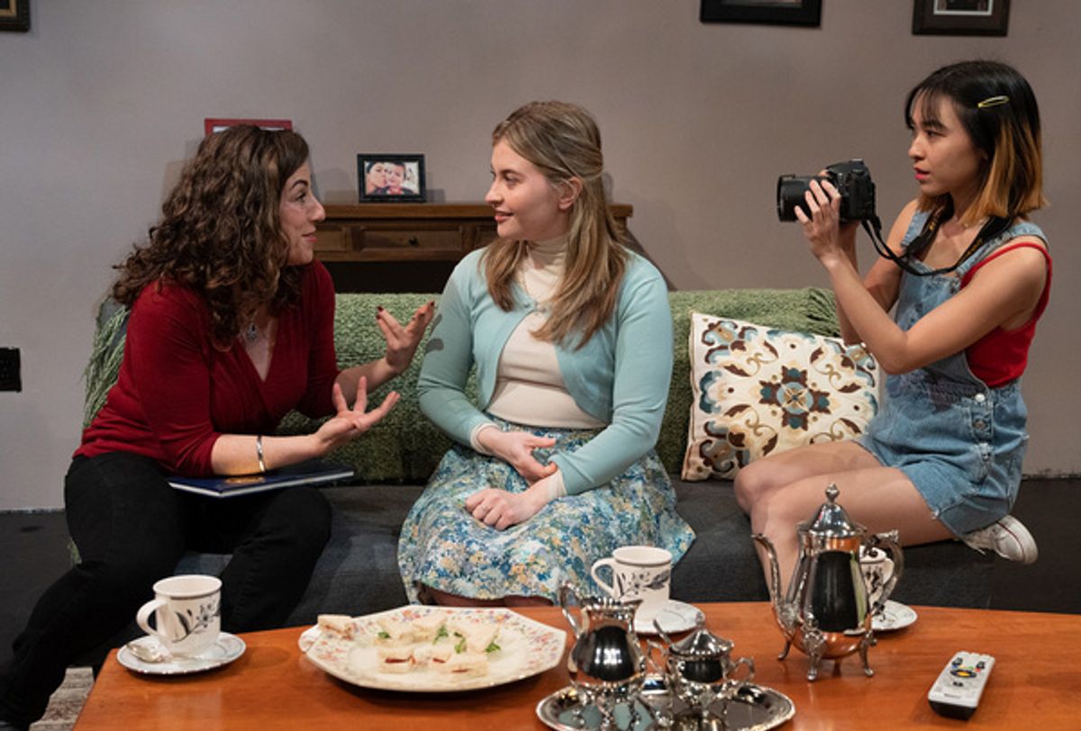 Tisha Terrasini Banker, Alice Kors, Kacey Mayeda at 