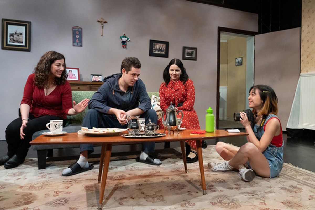 Tisha Terrasini Bank, Jack David Sharpe, Amanda Weier and Kacey Mayeda at 