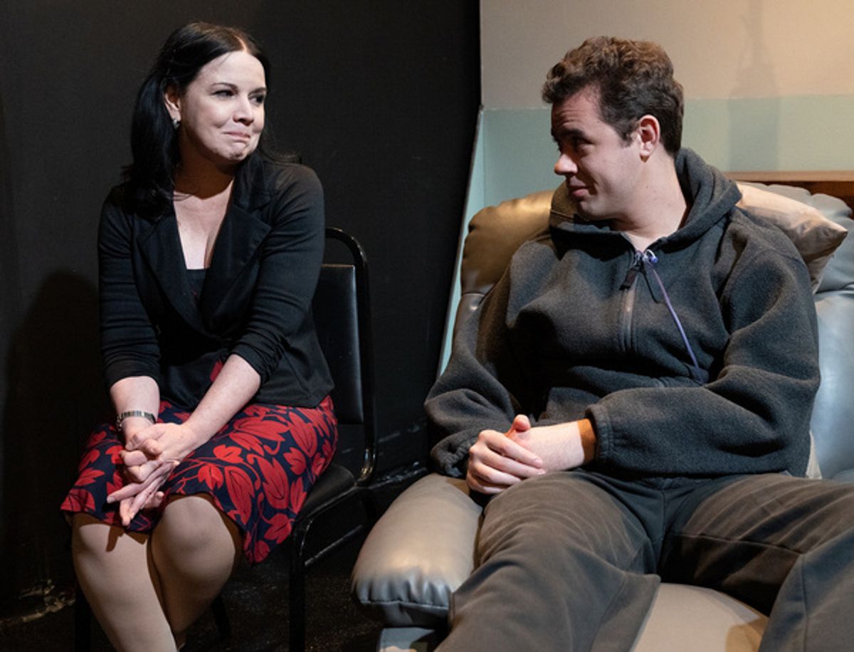 Amanda Weier and Jack David Sharpe at 