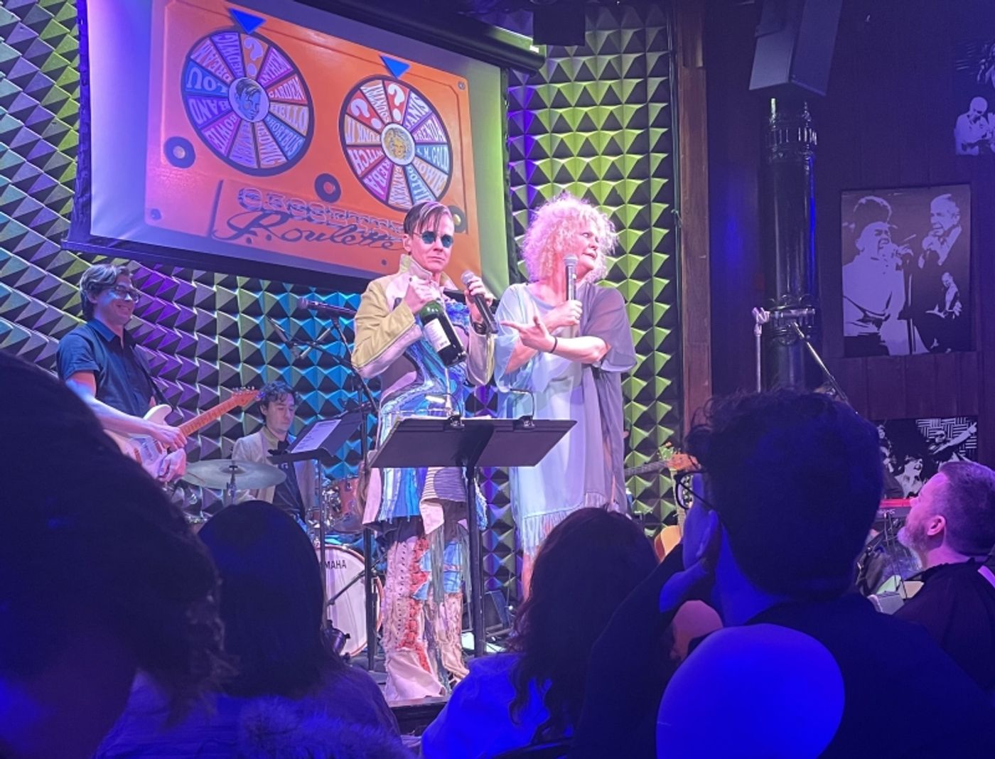 Review: A Night of Full Psychedelic Satanism with JOHN CAMERON MITCHELL & AMBER MARTIN: CASSETTE ROULETTE at Joe's Pub  Image
