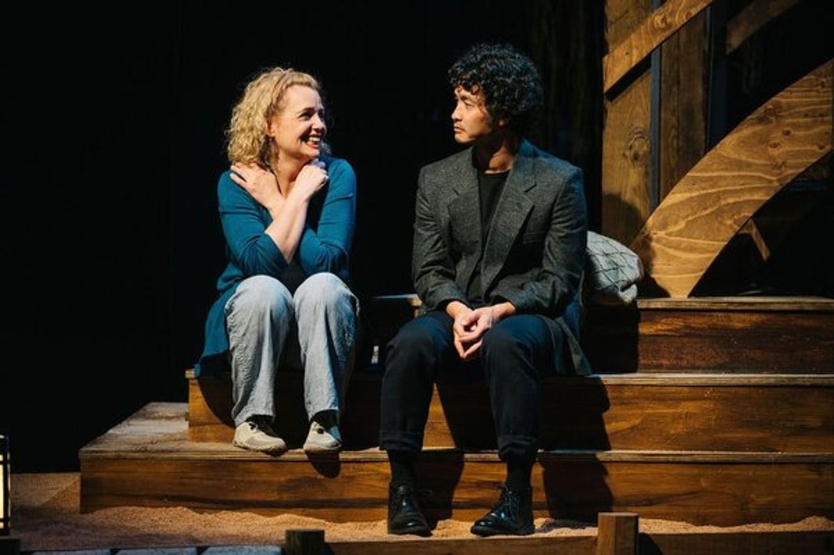 Tonya Beckman and Jacob Yeh at 