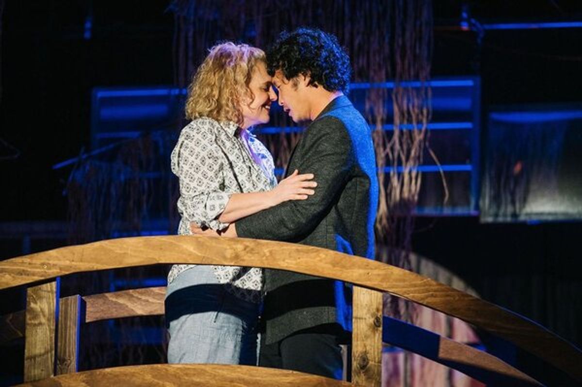 Tonya Beckman and Jacob Yeh at 