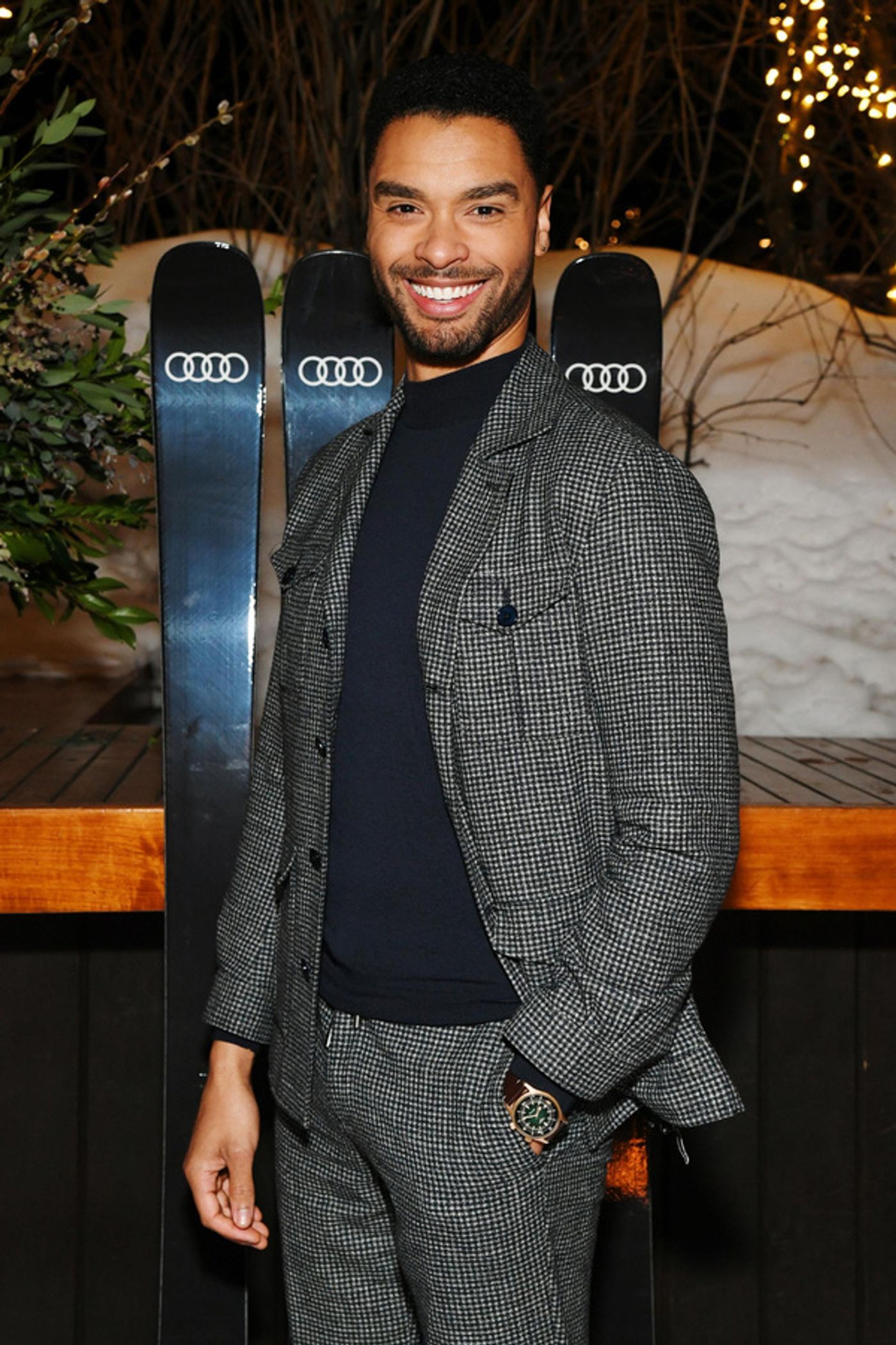 Photos: Audi Celebrates FIS Ski World Cup with Regé-Jean Page and Zoey Deutch  Image