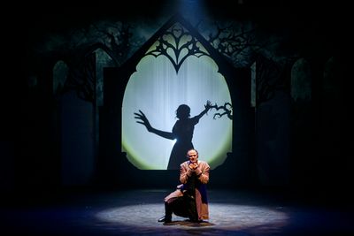 Irakli Kavsadze in Beauty and the Beast. Photo courtesy of the production. Photo
