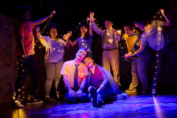 Danny Cackley, Mary Myers & company in Love Like Tuesday. Photo courtesy of the produ Photo