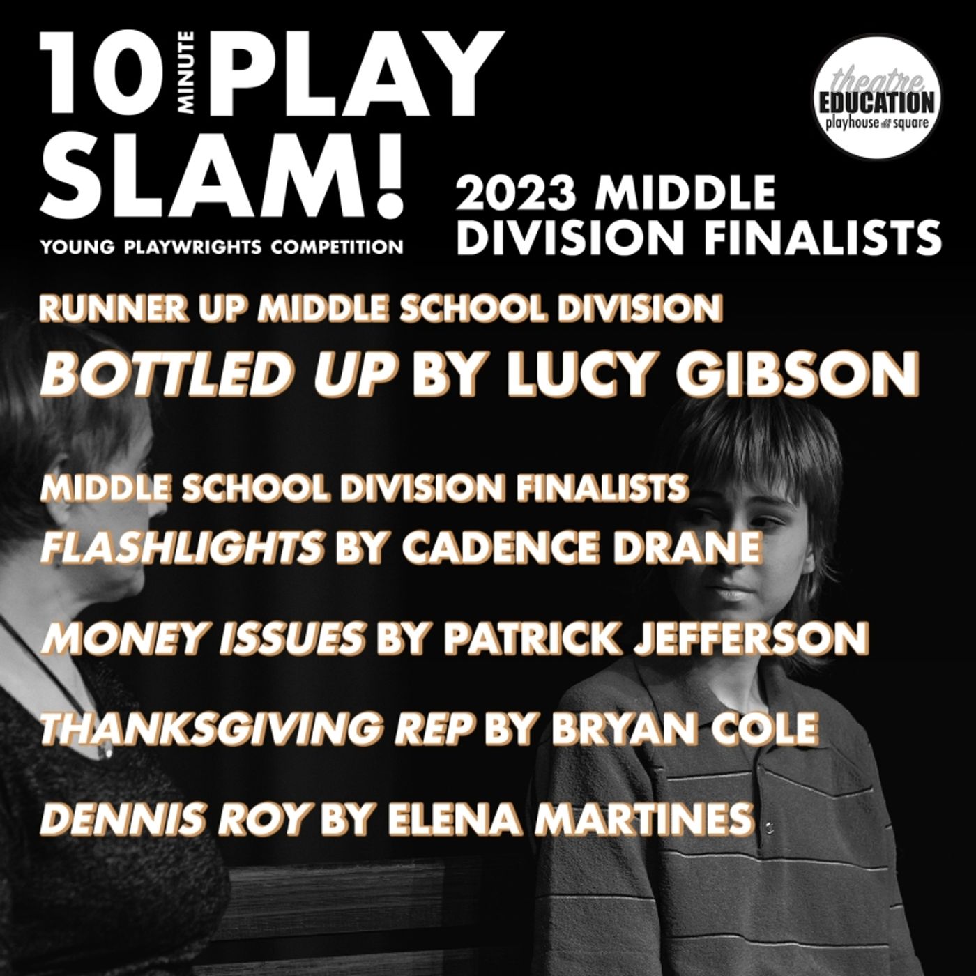 Memphis' Professional Resident Theatre Company Announces Winners of Young Playwrights Competition  Image