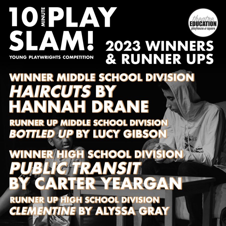 Memphis' Professional Resident Theatre Company Announces Winners of Young Playwrights Competition Image