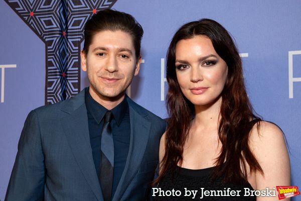 Michael Zegen, Jennifer Damiano Photo