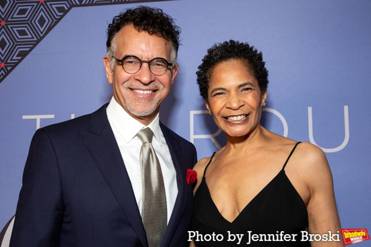 Brian Stokes Mitchell, Allyson Tucker at 