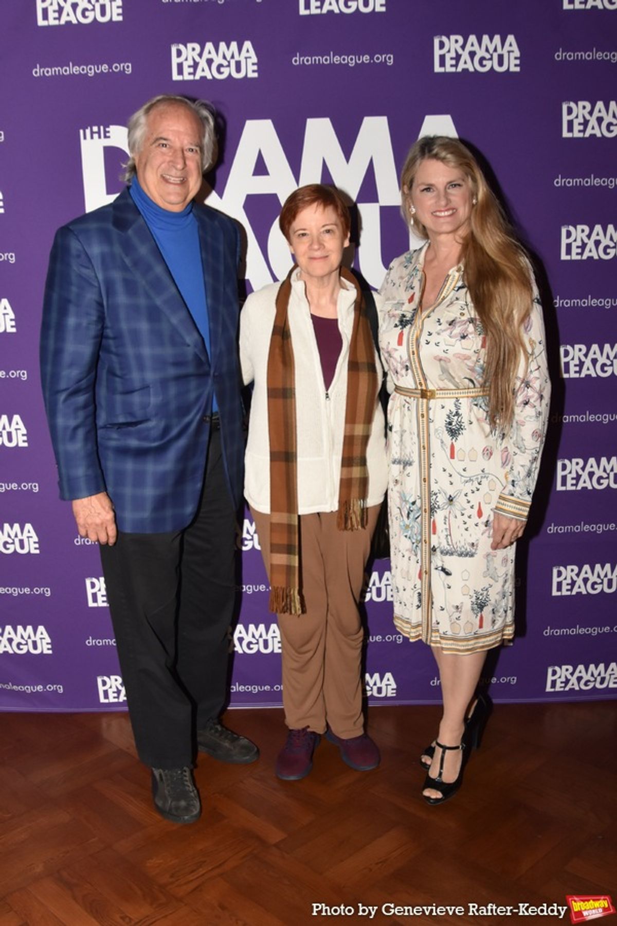 Stewart F. Lane, Dessie Moynihan (Shubert Organization) and Bonnie Comley at 