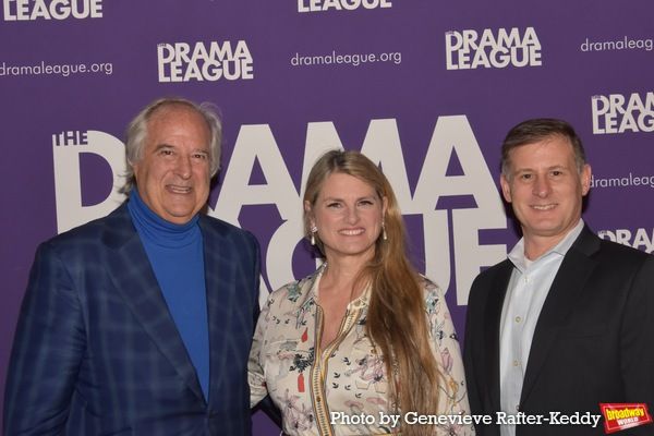 Stewart F. Lane, Bonnie Comley and Jonathan Masel (General Manager of The Players Clu Photo