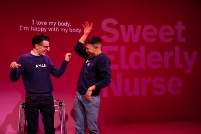 Ryan J. Haddad and Dickie Hearts  Photo