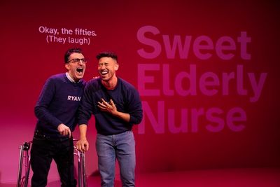 Ryan J. Haddad and Dickie Hearts  Photo