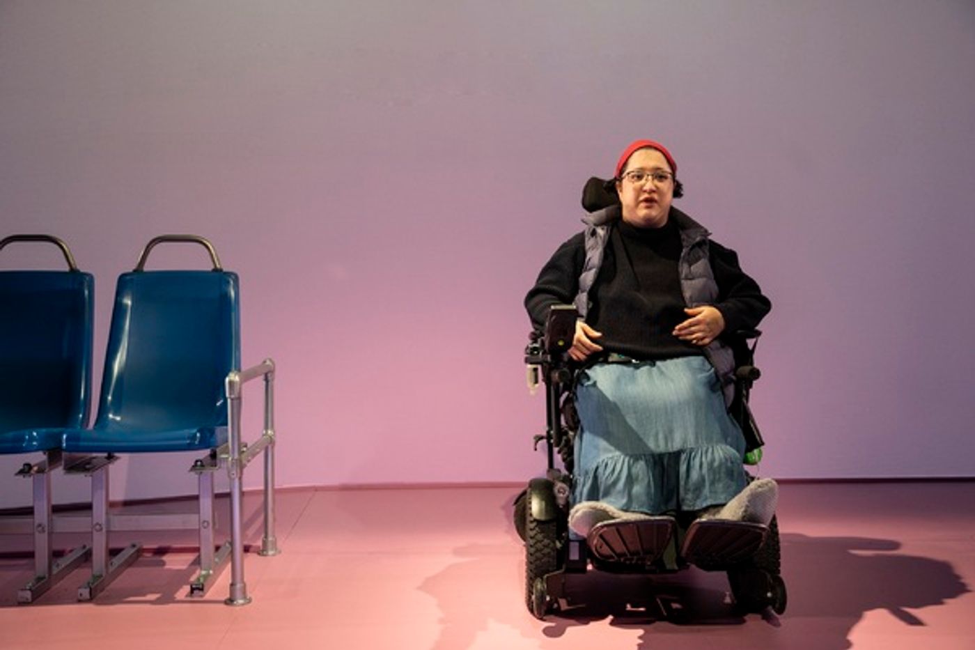 Photos: First Look at Ryan J. Haddad's DARK DISABLED STORIES at The Public  Image